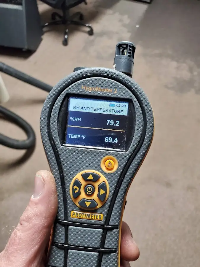 Moisture meter humidity assessment for Fire & Smoke Damage Restoration in West Lafayette